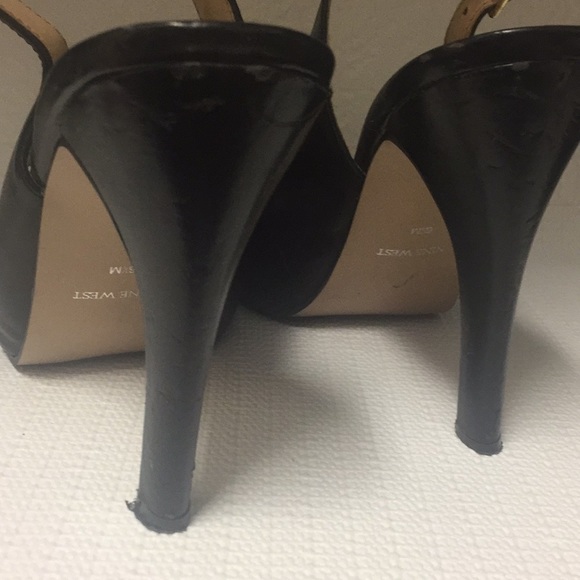 Nine West slingback heels size 6.5 - Picture 4 of 4